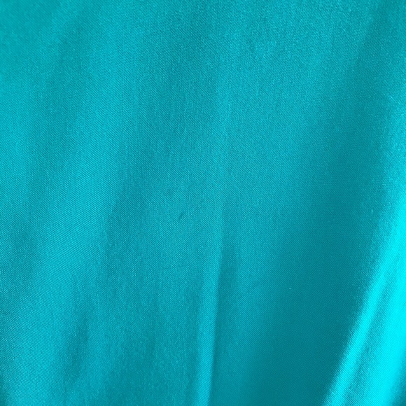 Blue Spring Dress with Pockets - Picture 7 of 8